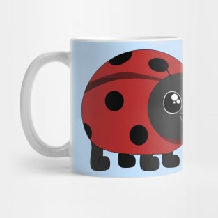 Ladybug Cartoon - A Cute Insect Mug